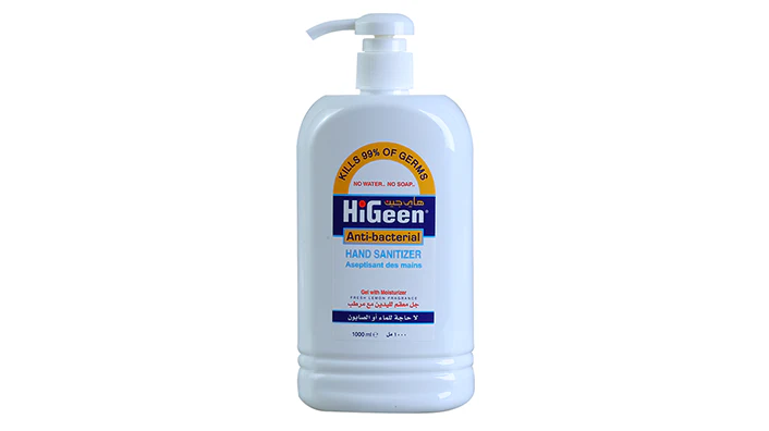 HiGeen Hand  Sanitizer Fresh lemon 1000ML