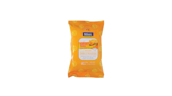 HiGeen Antibacterial Wipes Citrus Glow 6 Mini Packs